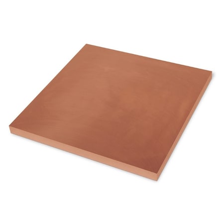 Tci Precision Metals Precision Ground/Milled .750in X 6.000in X 6.000in C110 Copper SB-C110-0750-06-06